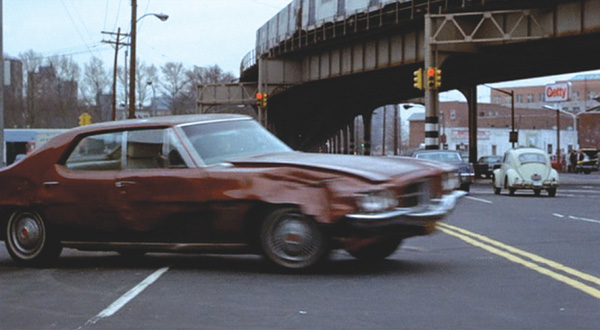  STREETWISE: Shots from the 15-minute sequence of Gene Hackman trying to catch the subday in Brooklyn in director William Friedkin's The French Connection (1971). - screen pulls © Twentieth Century Fox Film Corp. - click link for IMDB info. - click image for next photo in the series
